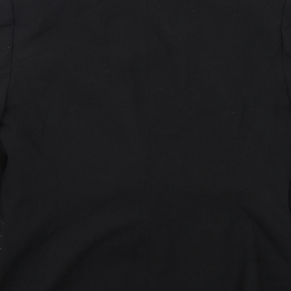 Marks and Spencer Womens Grey  Polyester Jacket Suit Jacket Size 12