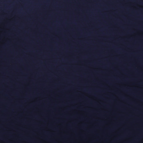 George Womens Blue Crew Neck  Viscose Pullover Jumper Size 14