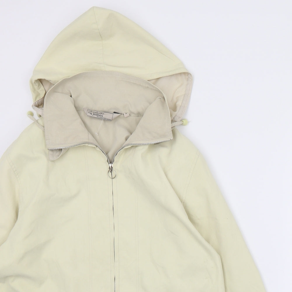 Mountain Pass Womens Ivory   Overcoat Coat Size 12  Zip