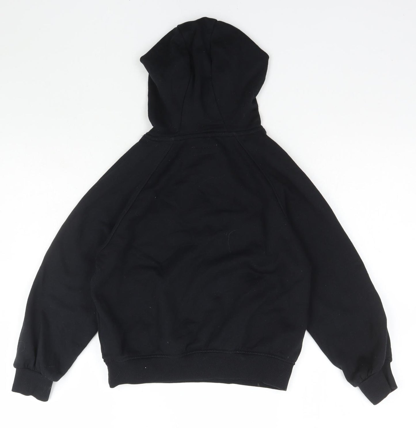 Primark Girls Black  Cotton Pullover Hoodie Size 9-10 Years  Pullover - Brave