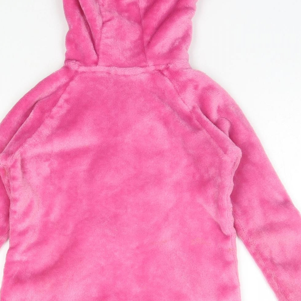 Me To You Girls Pink  Polyester Pullover Hoodie Size 6-7 Years  Pullover