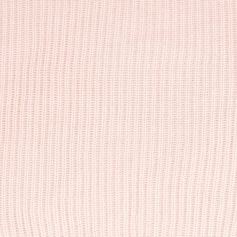Peacocks Womens Pink Scoop Neck  Acrylic Pullover Jumper Size S