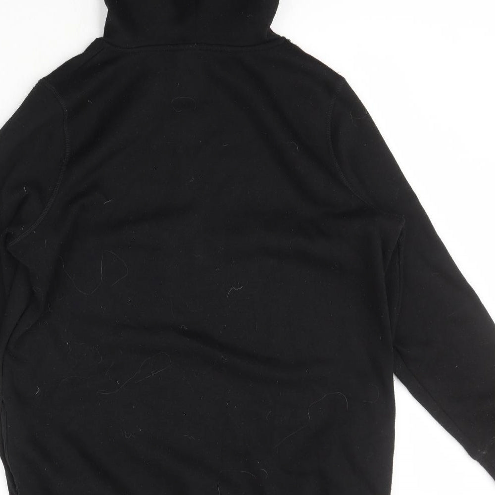 George Womens Black  Polyester Pullover Hoodie Size M  Pullover