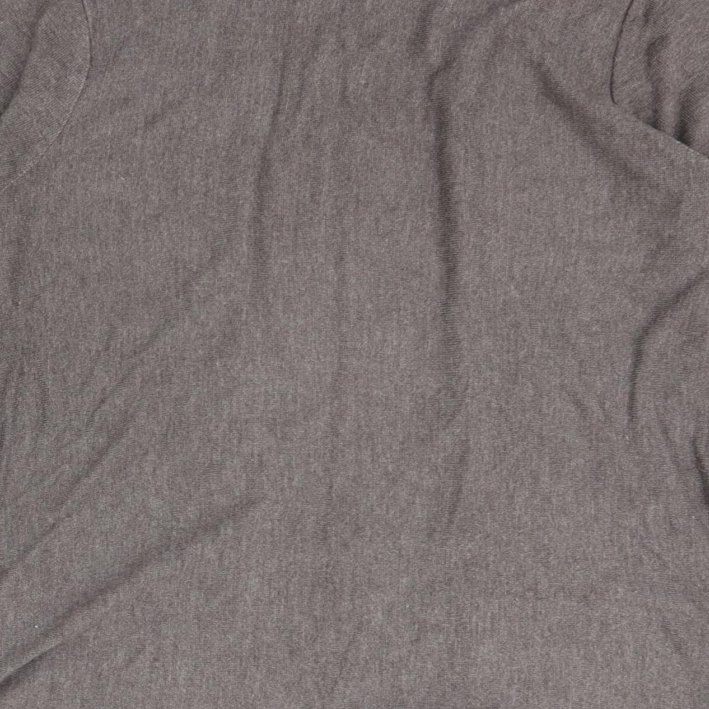 Per Una Womens Brown Collared  Viscose Cardigan Jumper Size 16
