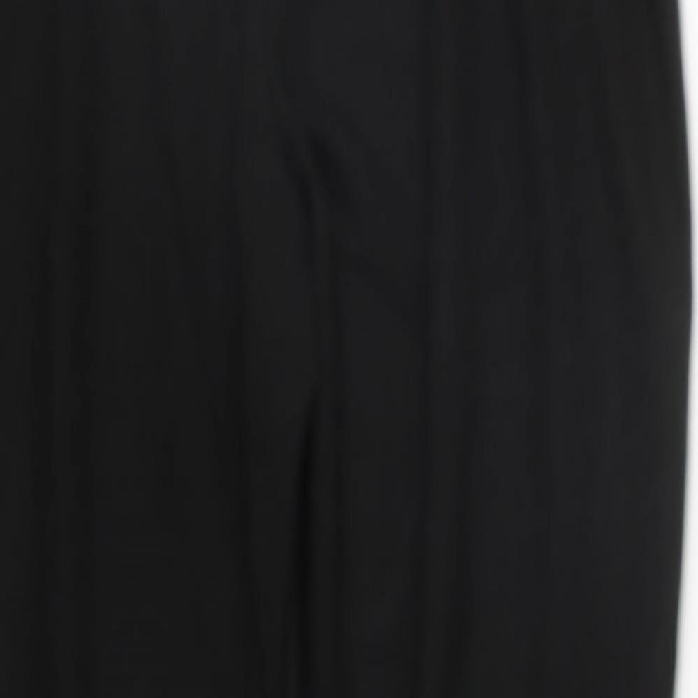 Anna Rose Womens Black  Polyester Trousers  Size 14 L29 in Regular