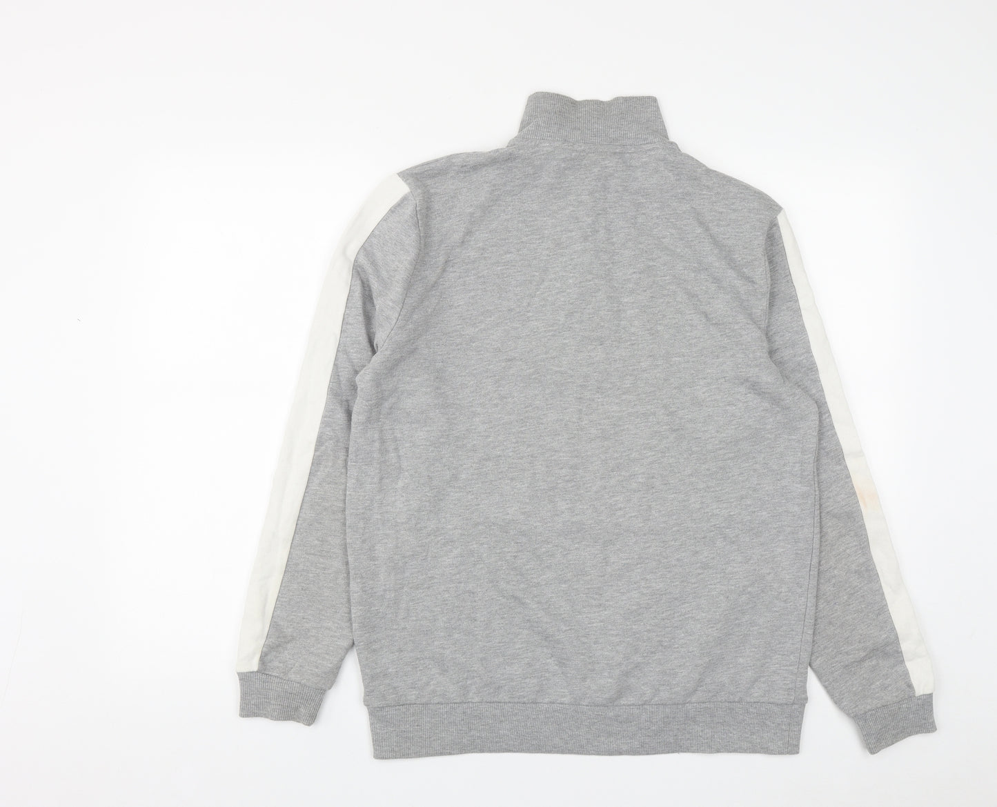 ASOS Mens Grey  Cotton Pullover Sweatshirt Size S