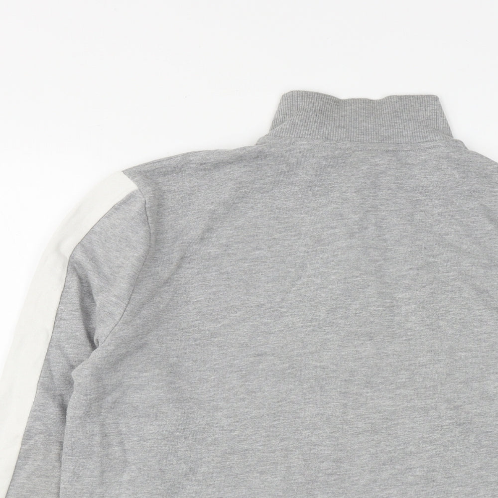 ASOS Mens Grey  Cotton Pullover Sweatshirt Size S