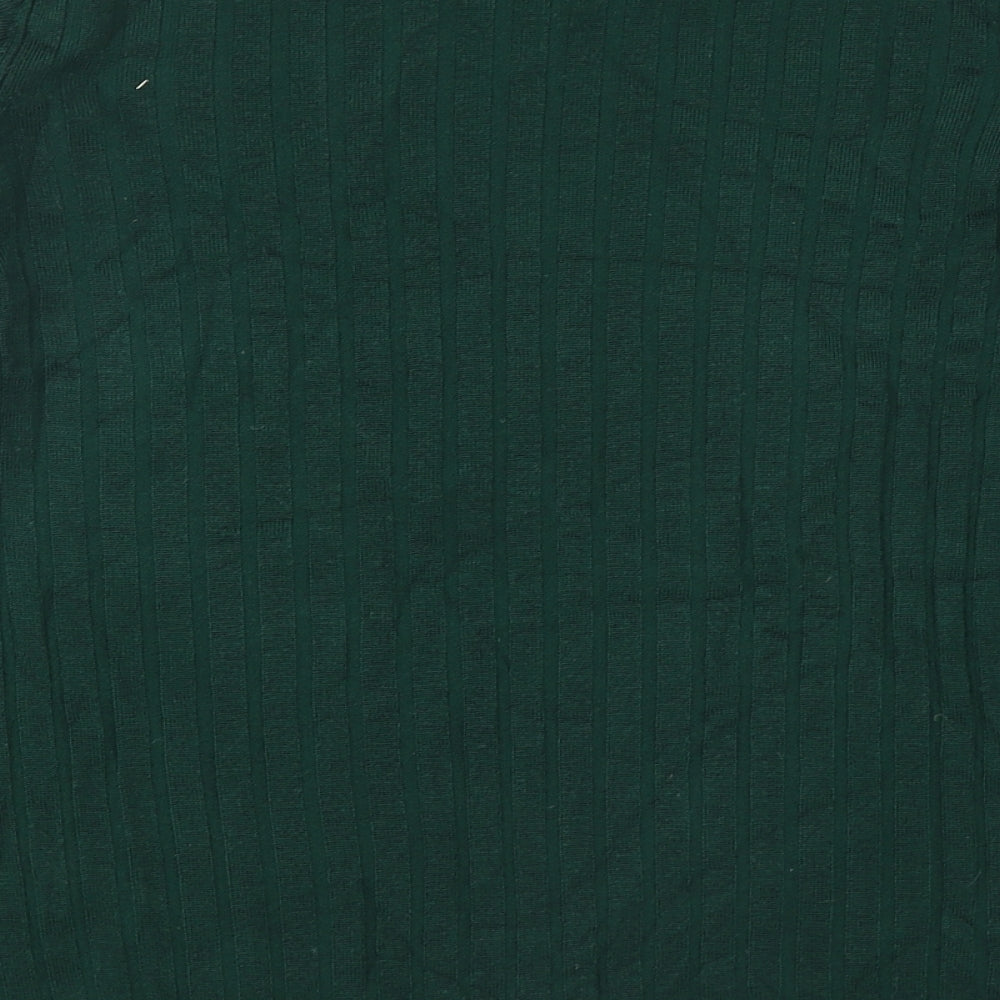 Marks and Spencer Womens Green  Viscose Pullover Sweatshirt Size 14