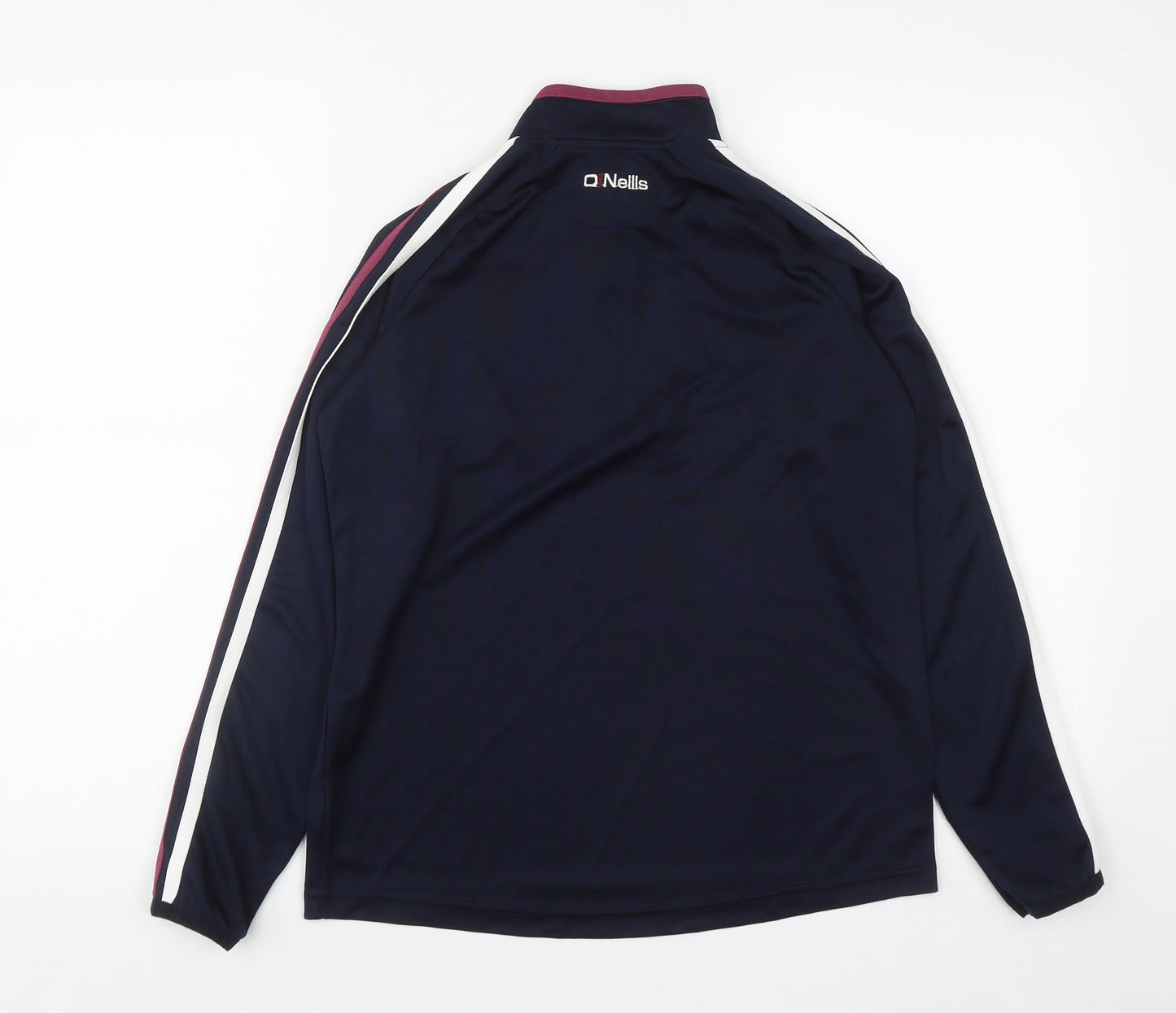 O'Neill Boys Blue  Polyester Pullover Sweatshirt Size 13 Years  Zip