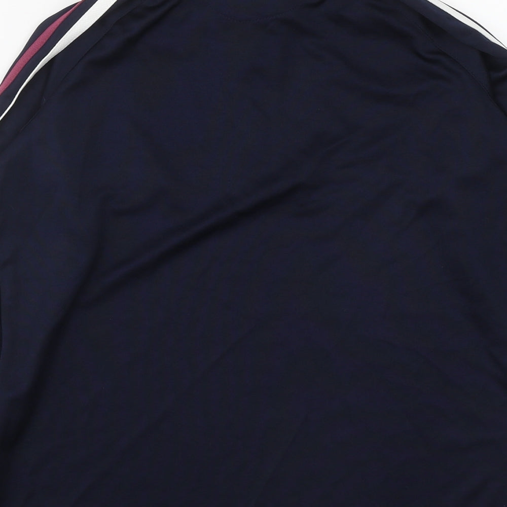 O'Neill Boys Blue  Polyester Pullover Sweatshirt Size 13 Years  Zip
