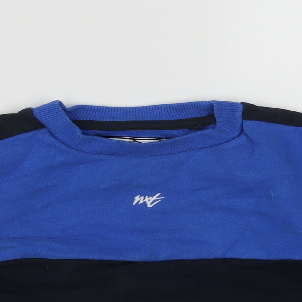 NEXT Boys Blue  Cotton Pullover Sweatshirt Size 2 Years