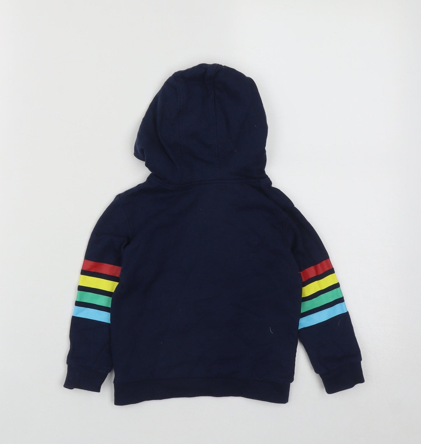 Dunnes Boys Multicoloured Striped Cotton Pullover Jumper Size 12-18 Months