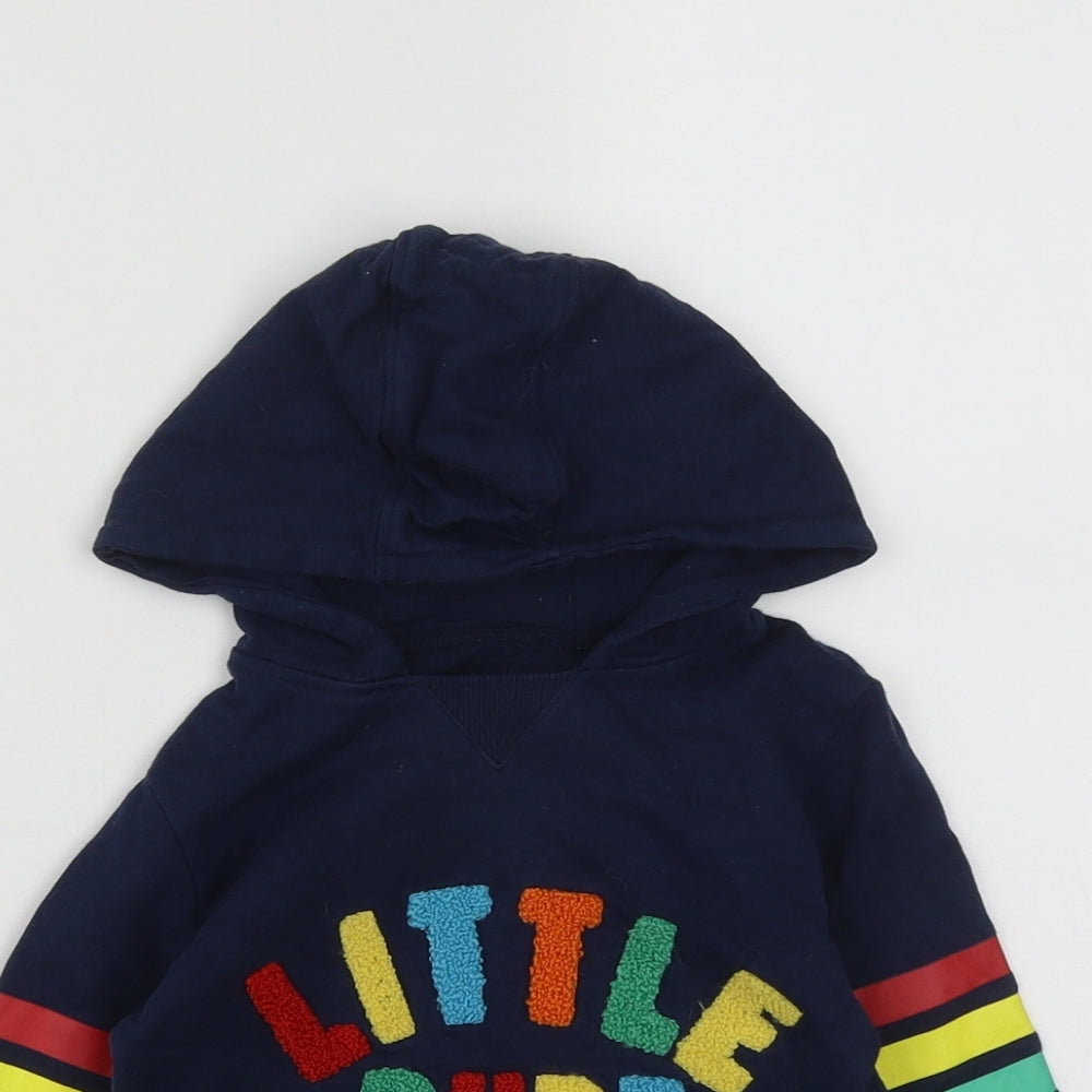 Dunnes Boys Multicoloured Striped Cotton Pullover Jumper Size 12-18 Months