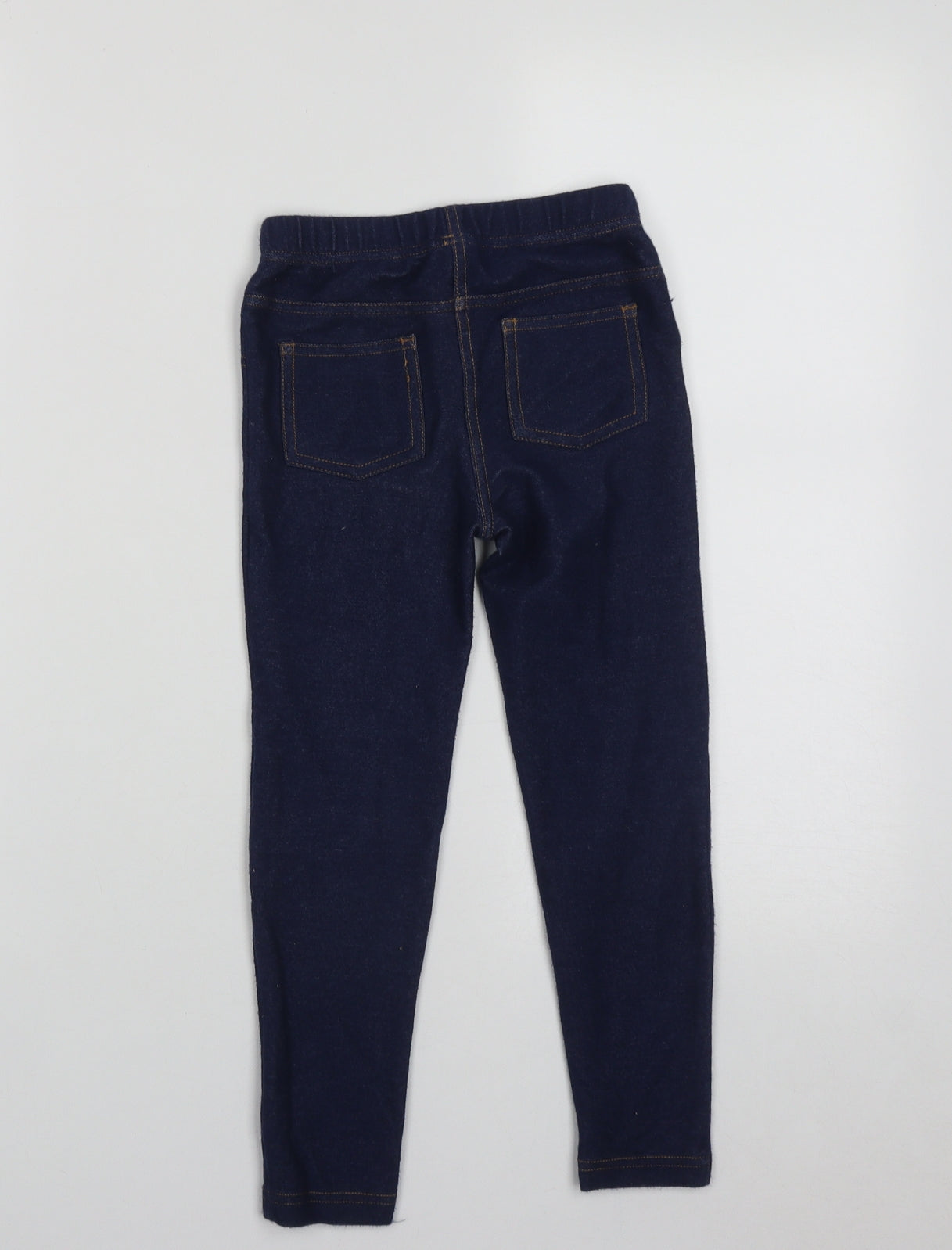 Tu  Girls Blue  Cotton Harem Trousers Size 5-6 Years  Regular