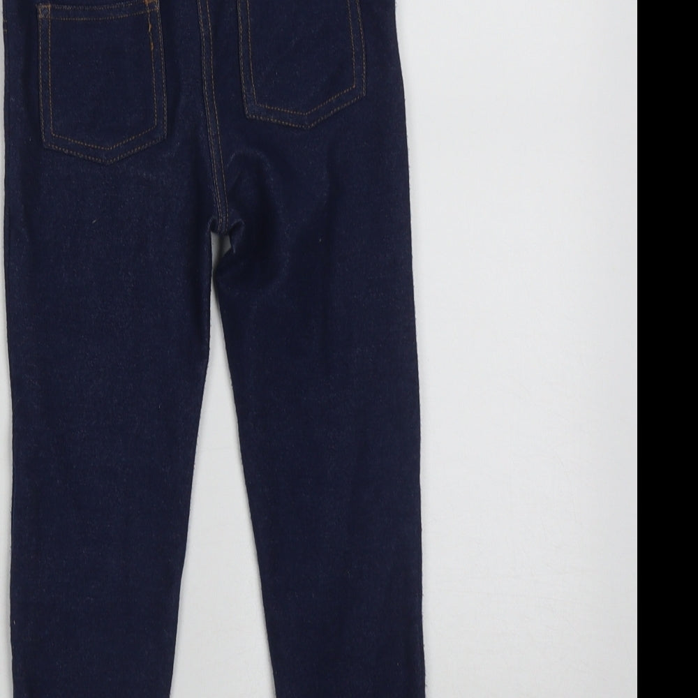 Tu  Girls Blue  Cotton Harem Trousers Size 5-6 Years  Regular