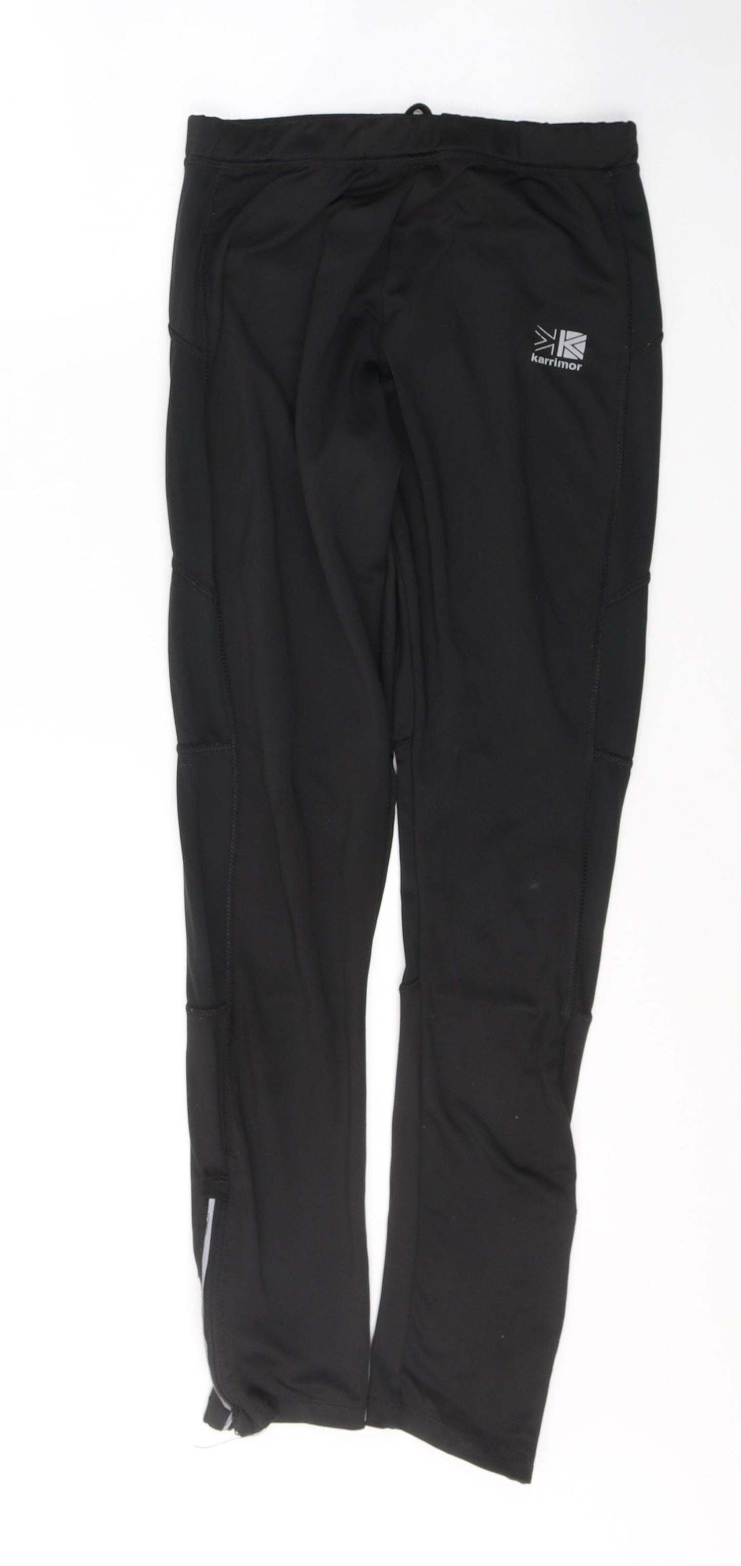 Karrimor Womens Black  Polyester Pedal Pusher Leggings Size M L27 in Regular Pullover