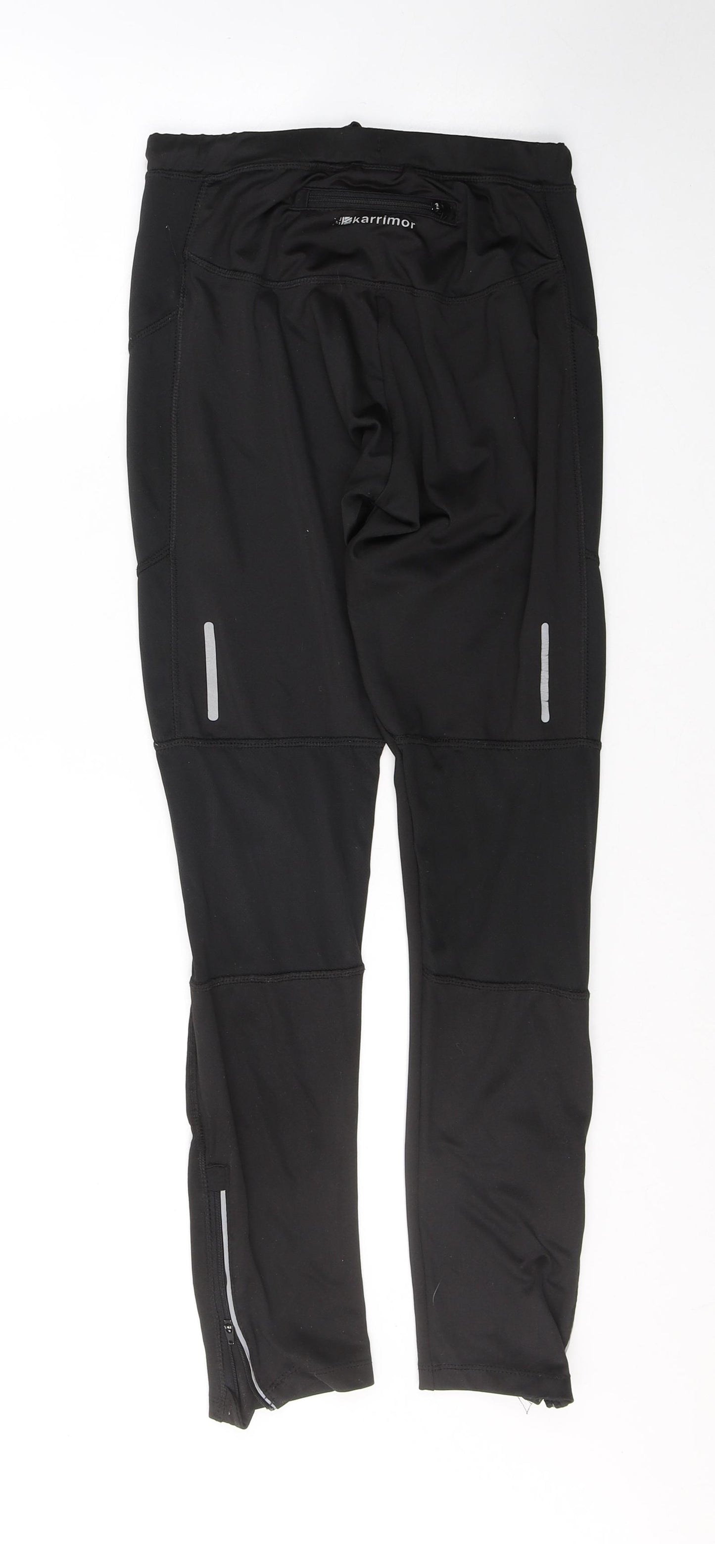 Karrimor Womens Black  Polyester Pedal Pusher Leggings Size M L27 in Regular Pullover