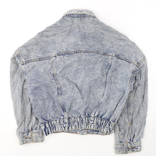 Primark Womens Blue   Jacket  Size 6  Button