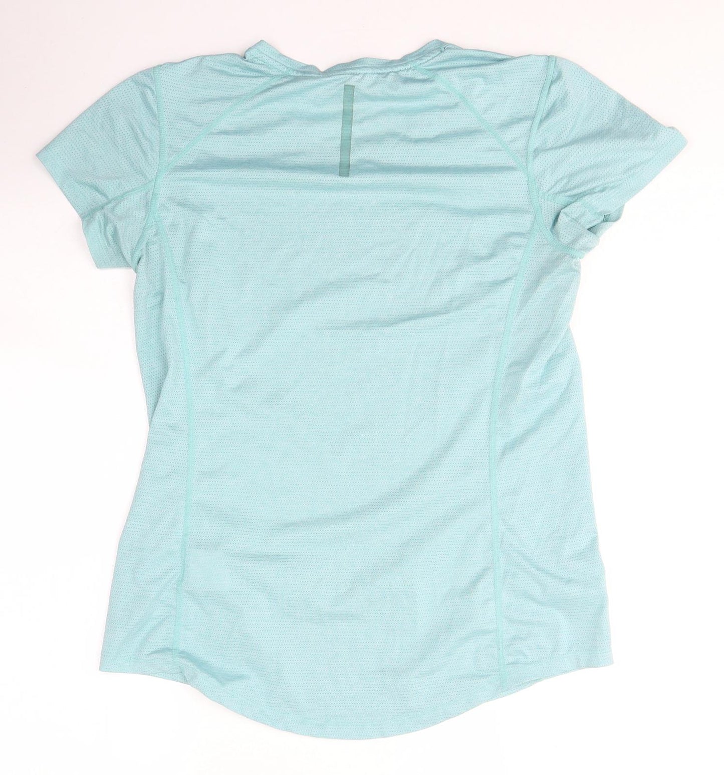 H&M Womens Blue  Polyester Basic T-Shirt Size M Round Neck Pullover