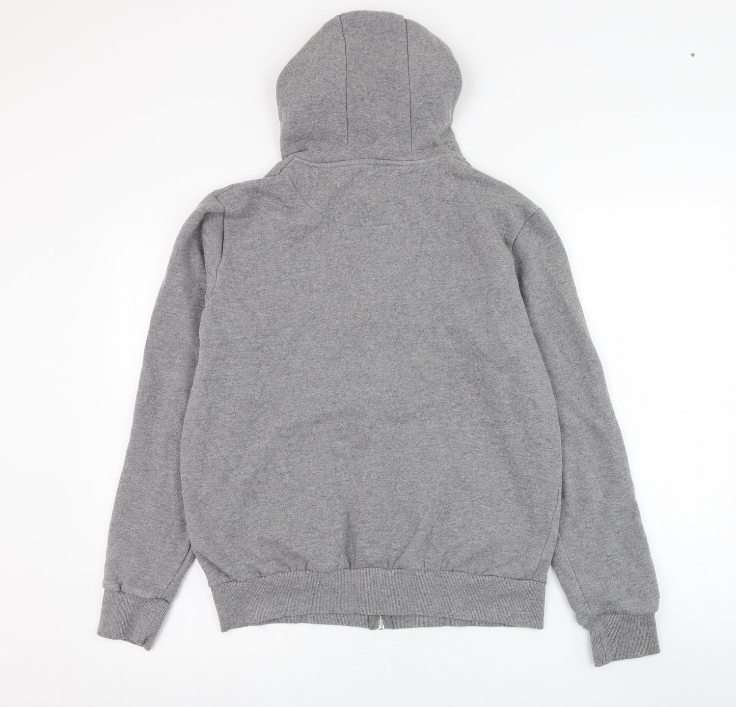 Primark Mens Grey  Cotton Full Zip Hoodie Size M