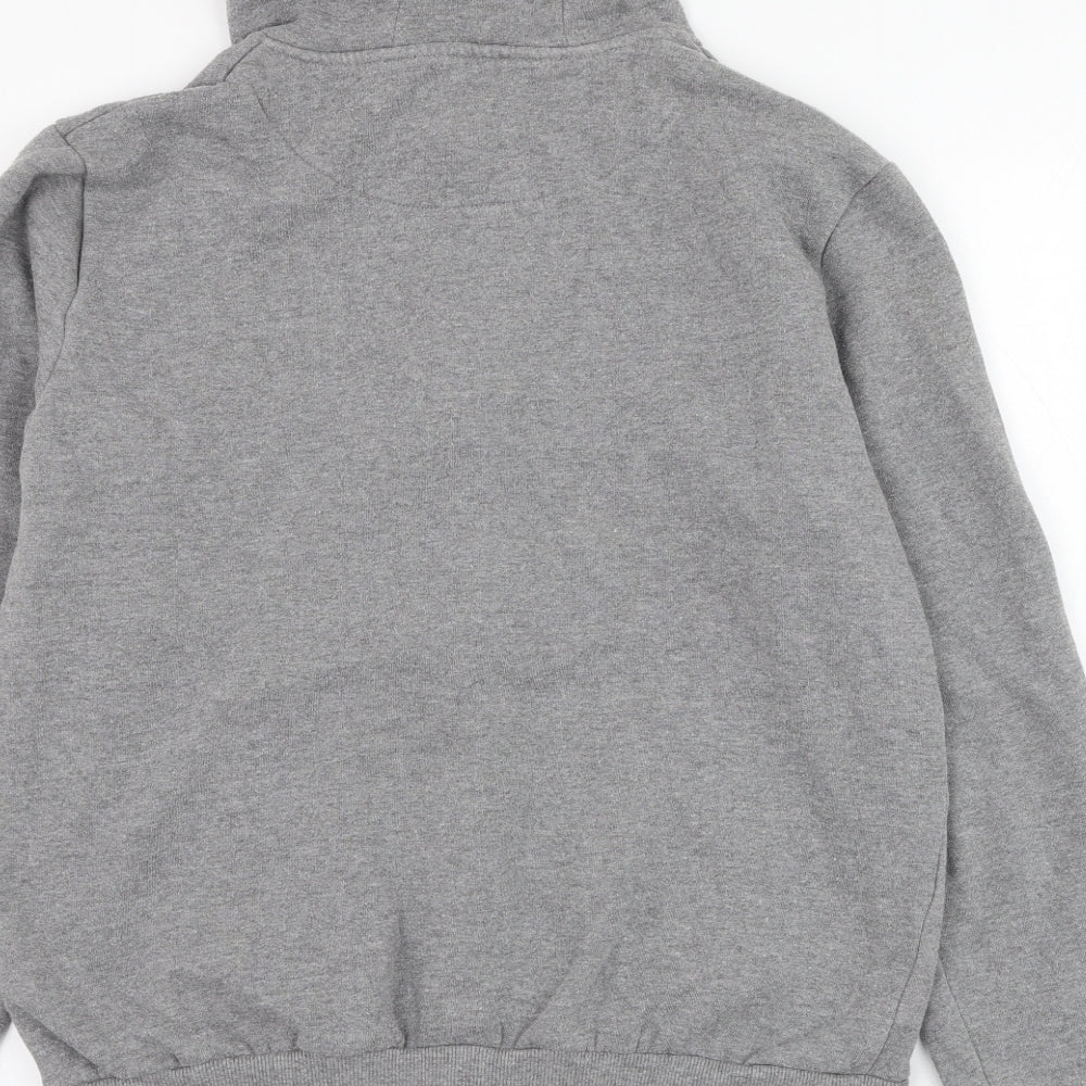 Primark Mens Grey  Cotton Full Zip Hoodie Size M