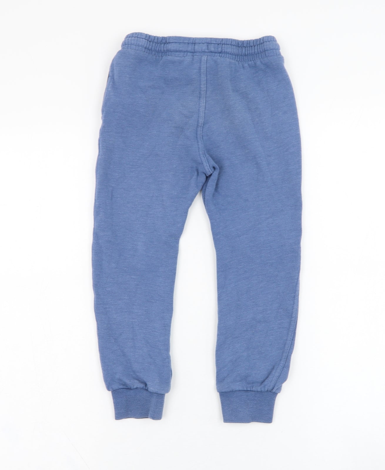 F&F Boys Blue  Cotton Jogger Trousers Size 6-7 Years  Regular Pullover