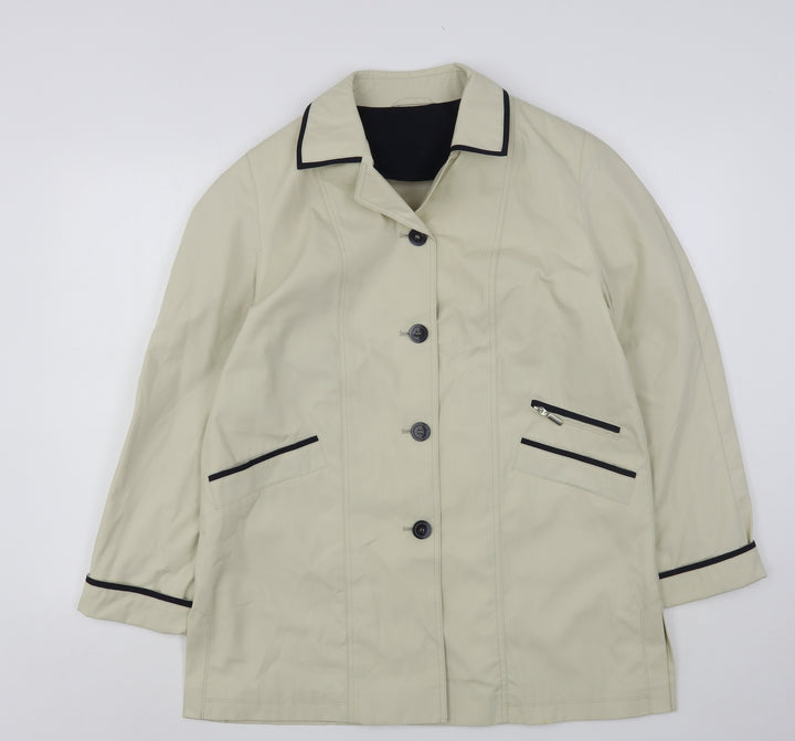 Berkertex Womens Beige Jacket Size 10