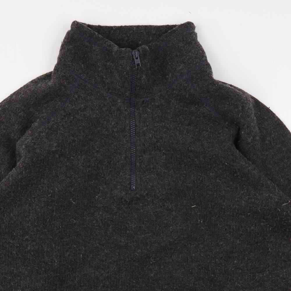 Mountain Equipment Mens Grey  Polyester Pullover Sweatshirt Size M