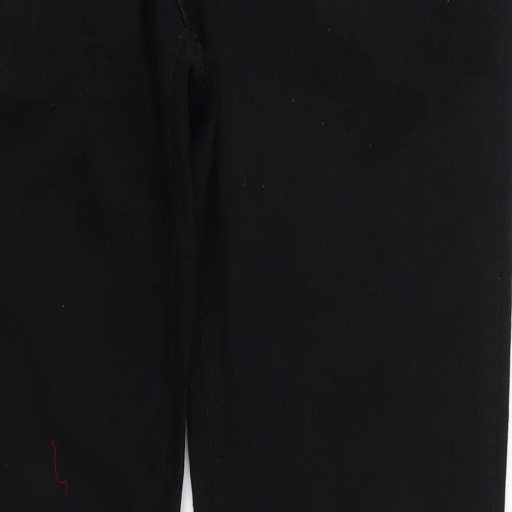 Denim Co Mens Black  Cotton Skinny Jeans Size 36 L34 in Regular