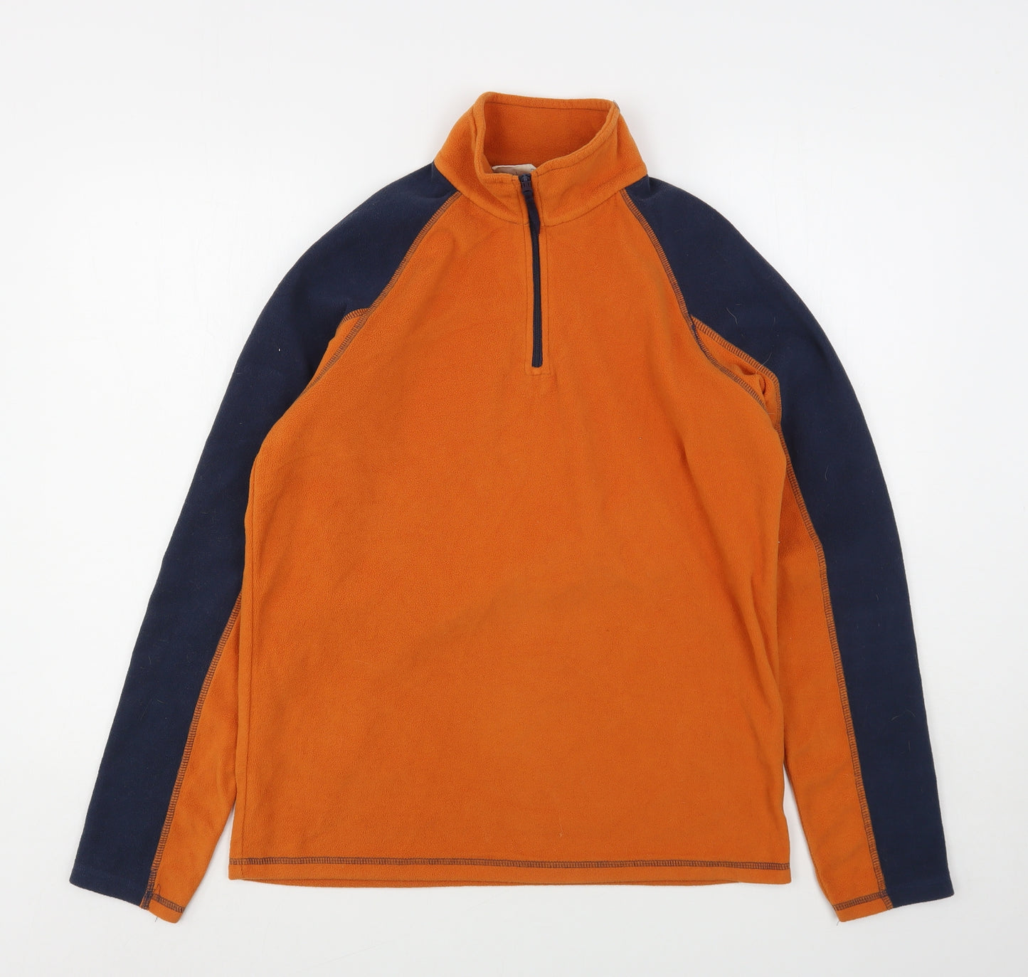 Mountain Warehouse Mens Orange  Polyester Pullover Sweatshirt Size S