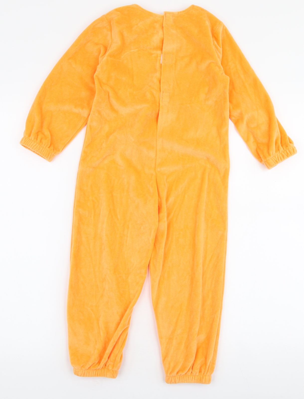 F&F Boys Orange  Polyester  One Piece Size 3-4 Years  Pullover - Halloween Pumpkin