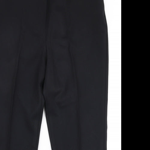 Bonmarche Womens Beige  Polyester Trousers  Size 14 L25 in Regular Zip