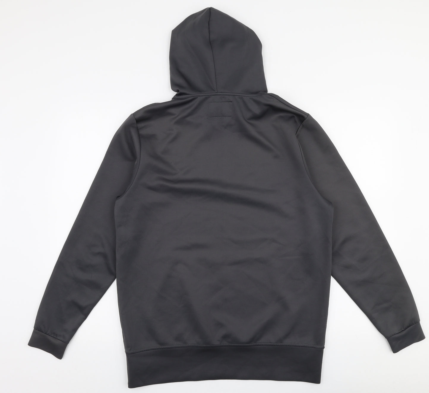 SikSilk Mens Grey  Polyester Pullover Hoodie Size XS