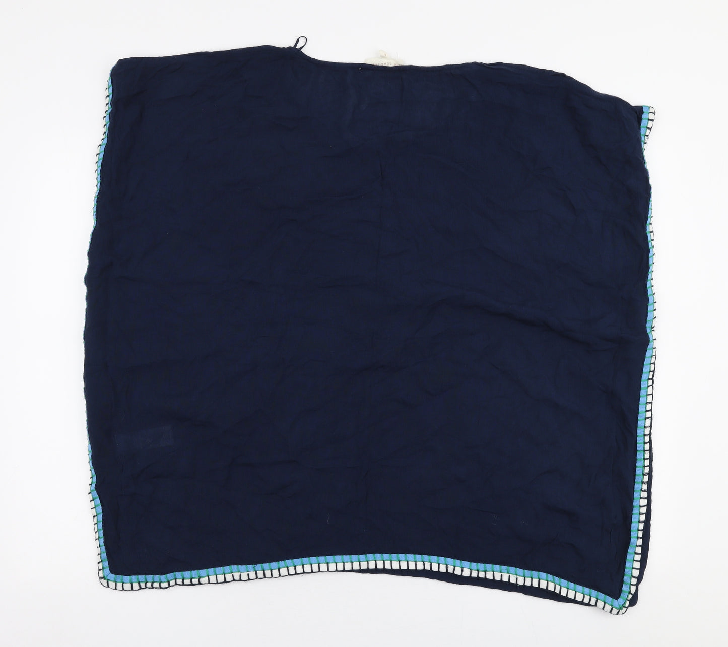 NEXT Womens Blue  Viscose Basic T-Shirt Size S Round Neck - Beach wear