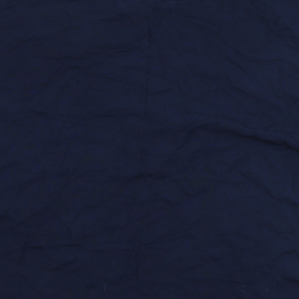 NEXT Womens Blue  Viscose Basic T-Shirt Size S Round Neck - Beach wear