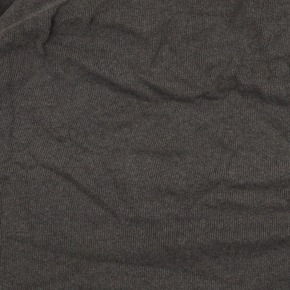 Blue Harbour Mens Brown Round Neck  Cotton Pullover Jumper Size XL