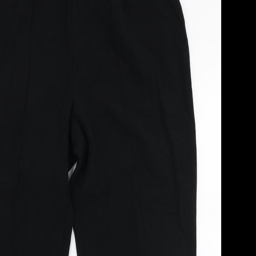 Isle Womens Black  Polyester Trousers  Size 16 L24 in Regular