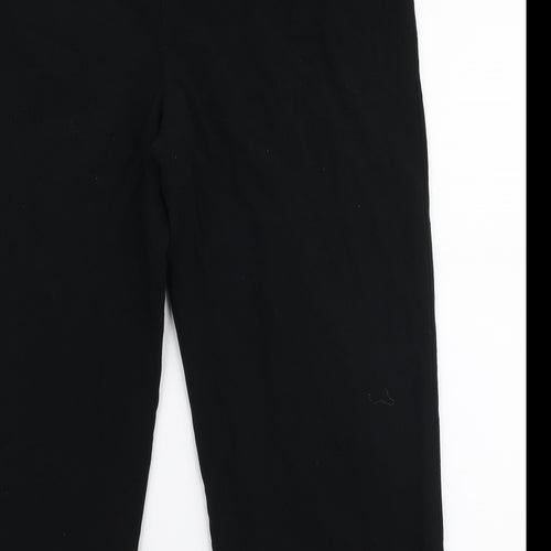 Isle Womens Black  Polyester Trousers  Size 16 L24 in Regular