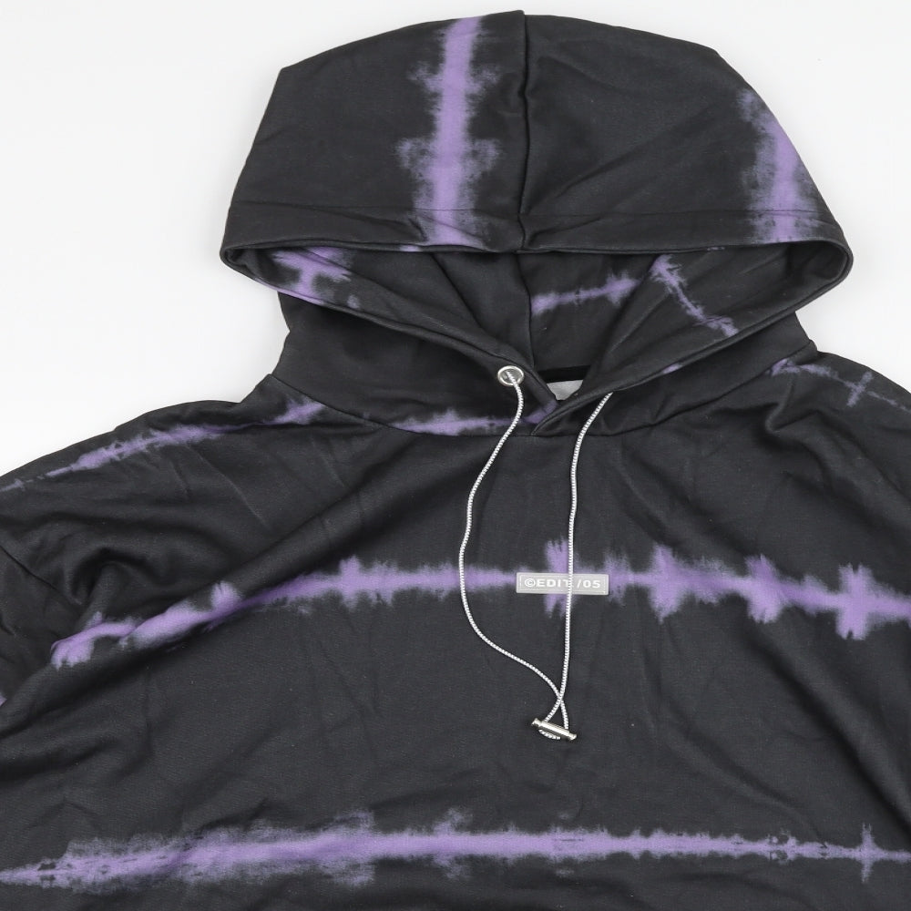 Boohoo Mens Multicoloured  Polyester Pullover Hoodie Size 3XL