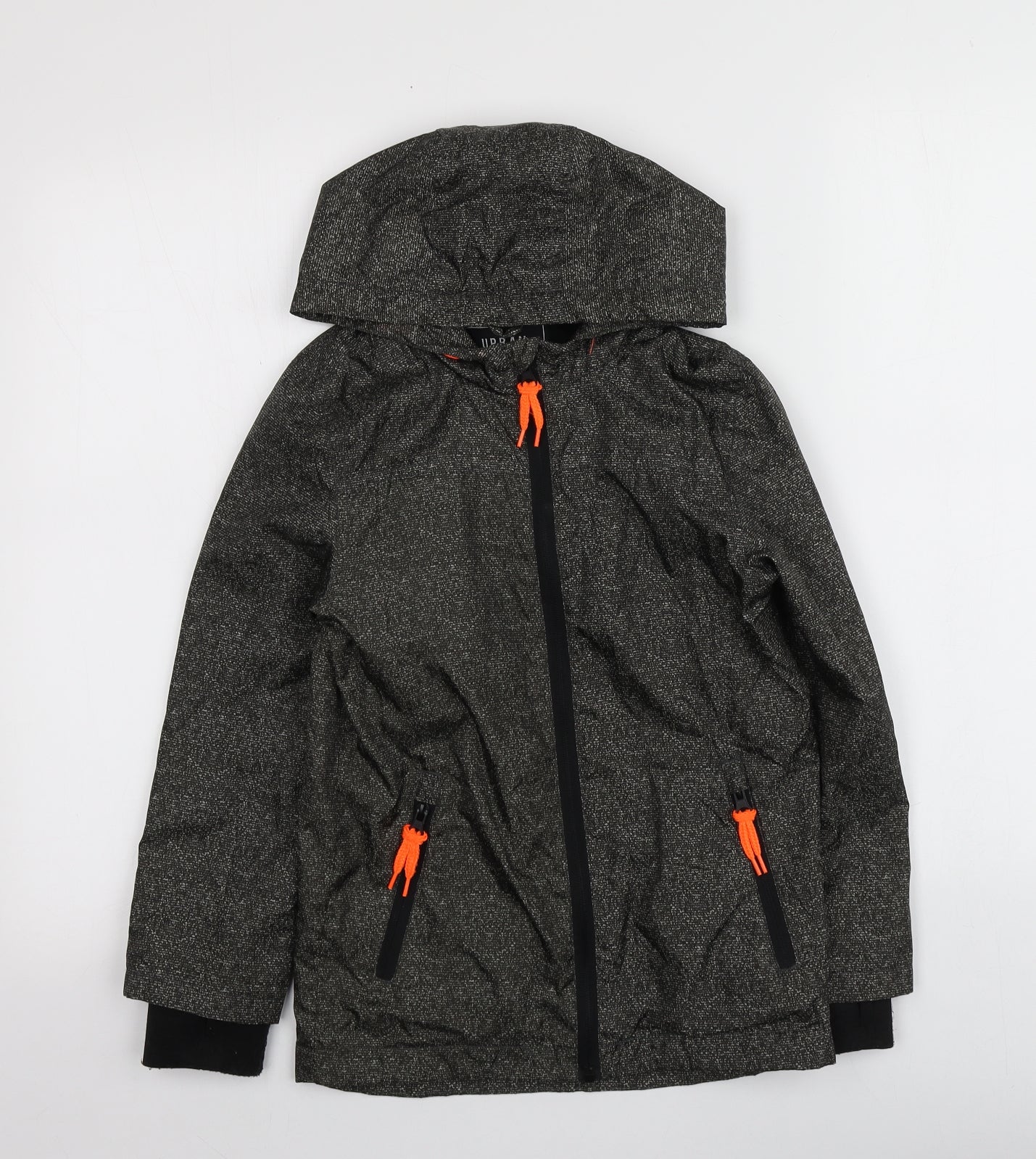 Urban Boys Green   Rain Coat Jacket Size 8 Years