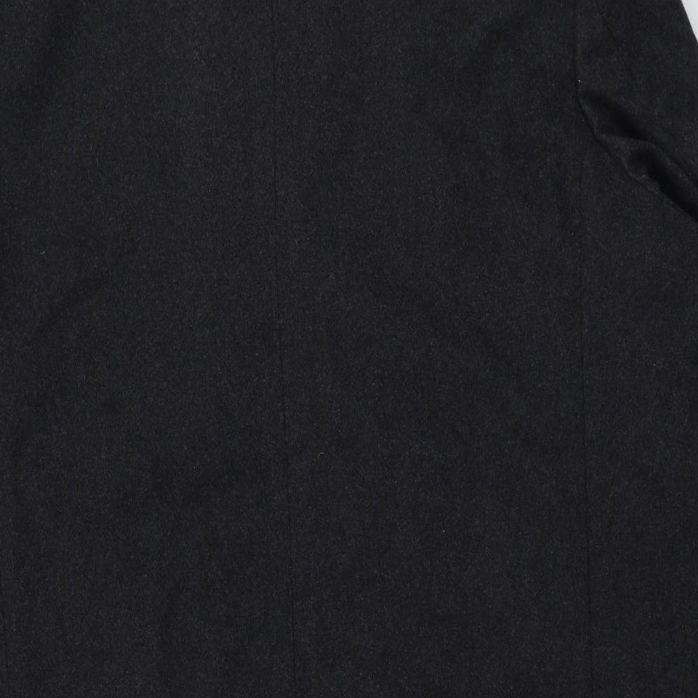 Jeff Banks Mens Grey   Overcoat Coat Size 2XL