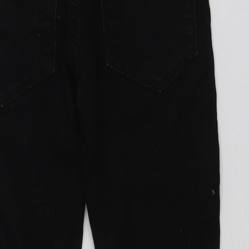 Denim Dept Boys Black  Cotton Skinny Jeans Size 5 Years  Regular