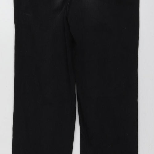 Papaya Womens Black  Cotton Skinny Jeans Size 8 L27.5 in Regular