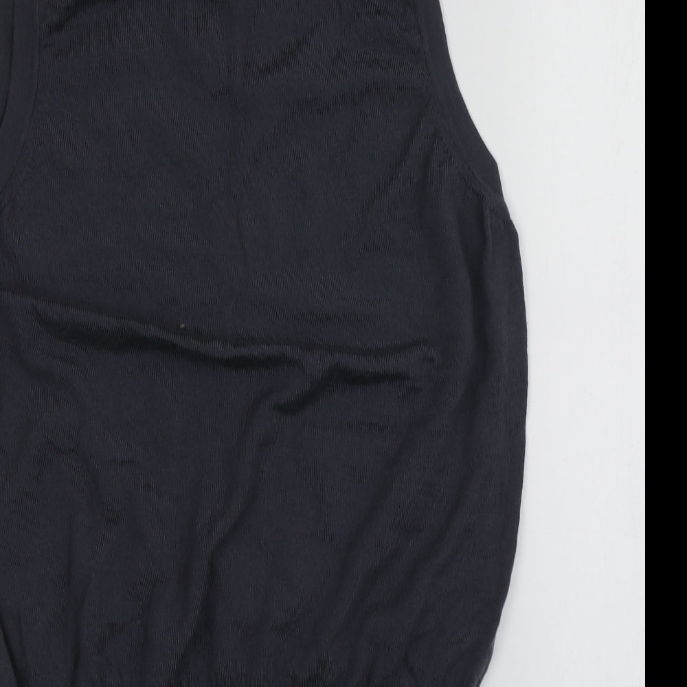 J.Lindeberg Mens Grey V-Neck  Wool Vest Jumper Size XL