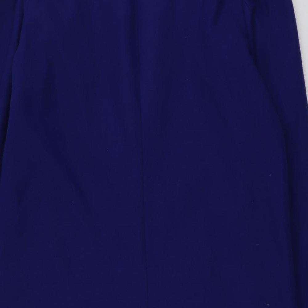 Primark Womens Blue   Overcoat Coat Size 12
