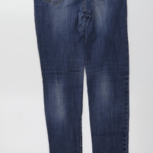 Version Jeans Womens Blue  Cotton Skinny Jeans Size 29 L29 in Regular