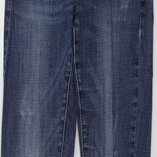 Version Jeans Womens Blue  Cotton Skinny Jeans Size 29 L29 in Regular