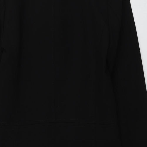Vopse Womens Black   Overcoat Coat Size S