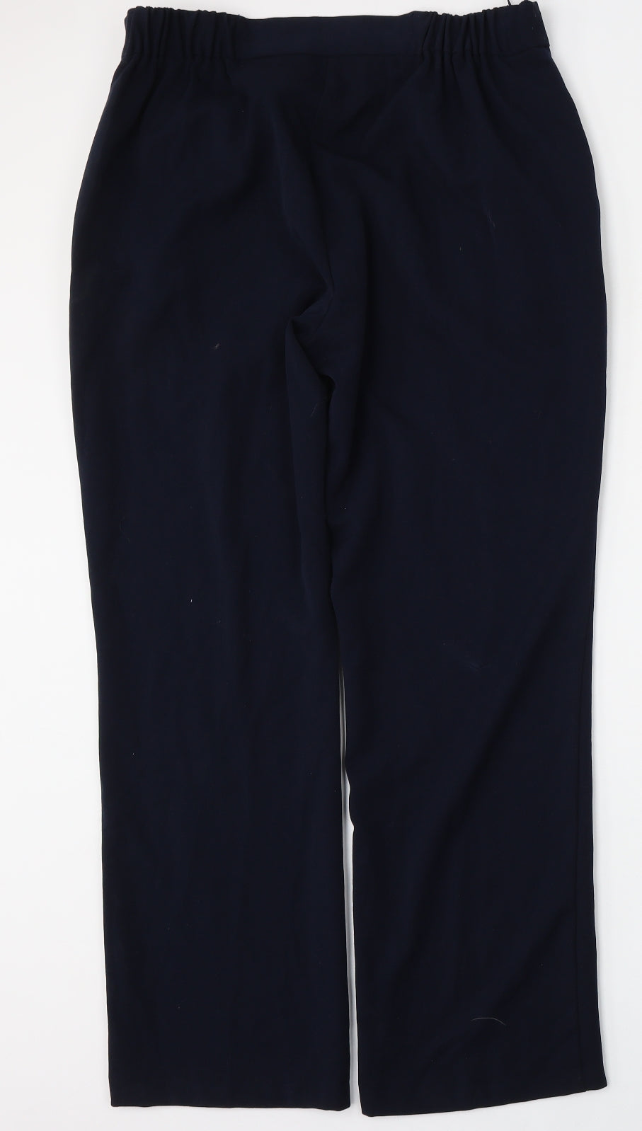 Anna Rose Womens Blue  Polyester Trousers  Size 18 L28 in Regular