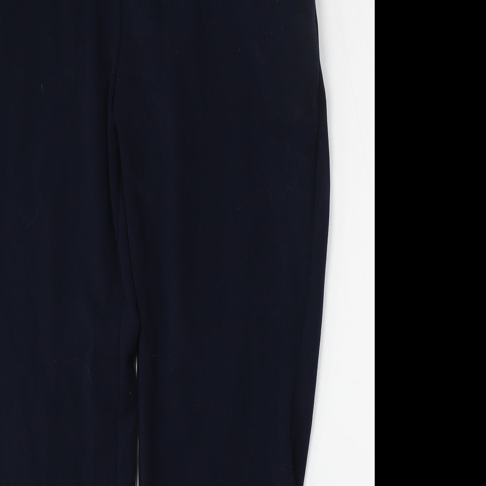 Anna Rose Womens Blue  Polyester Trousers  Size 18 L28 in Regular